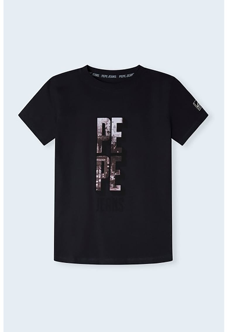 Pepe Jeans London Tricou cu imprimeu logo Carter - Pled.ro