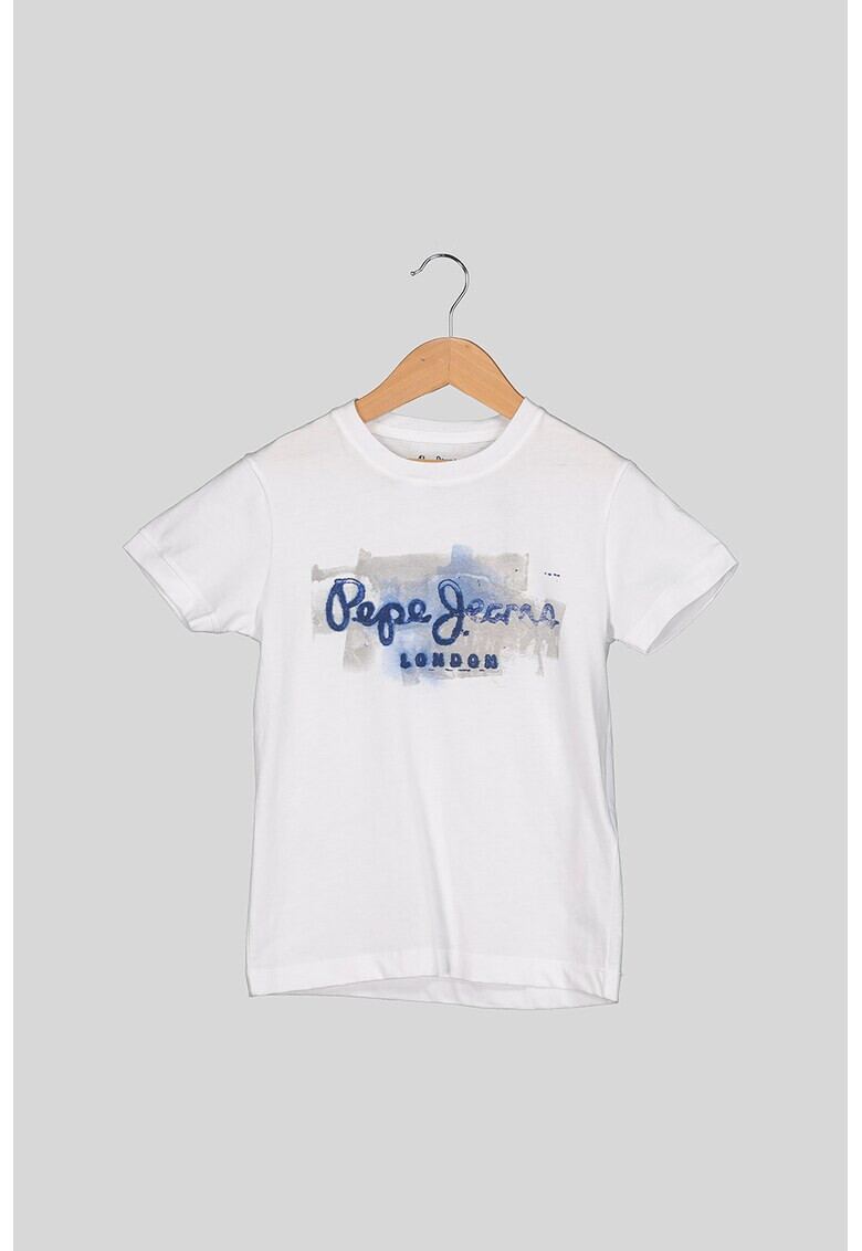 Pepe Jeans London Tricou cu imprimeu logo Golders - Pled.ro