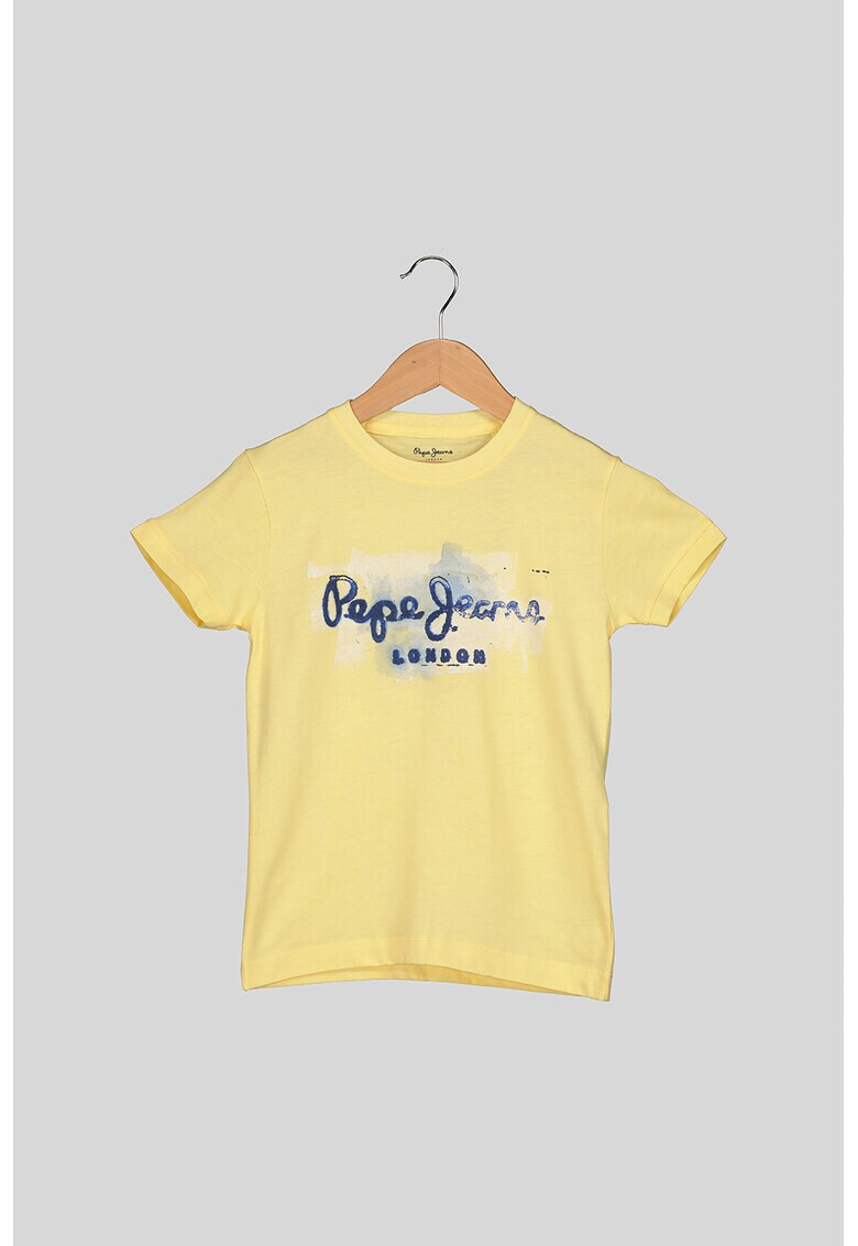 Pepe Jeans London Tricou cu imprimeu logo Golders - Pled.ro