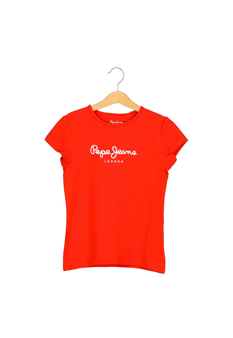 Pepe Jeans London Tricou cu imprimeu logo Hana - Pled.ro