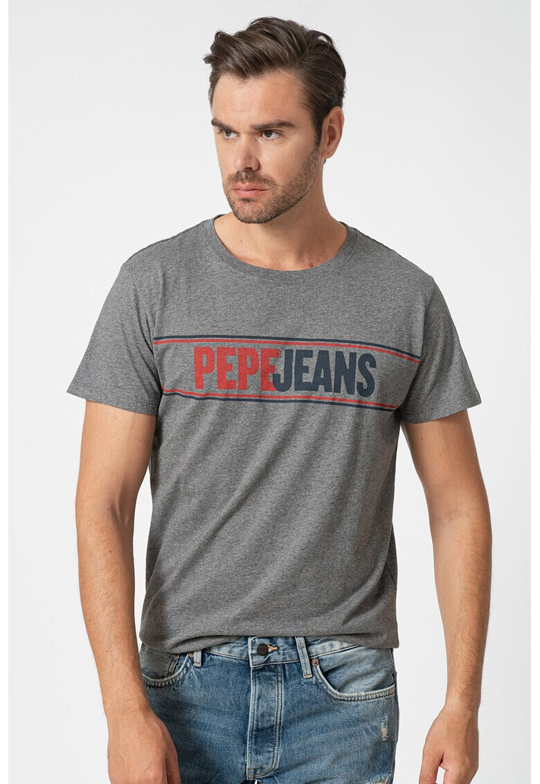 Pepe Jeans London Tricou cu imprimeu logo Kelian - Pled.ro