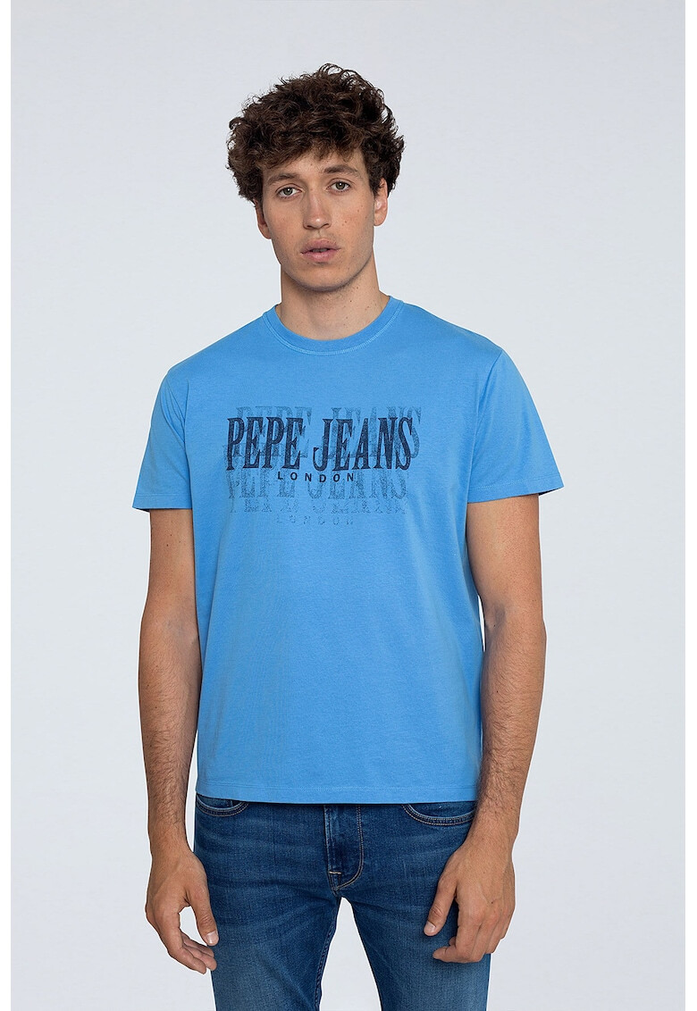 Pepe Jeans London Tricou cu imprimeu logo Snow - Pled.ro