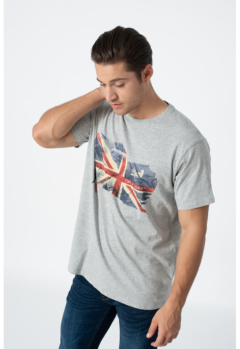 Pepe Jeans London Tricou cu imprimeu grafic Sid - Pled.ro