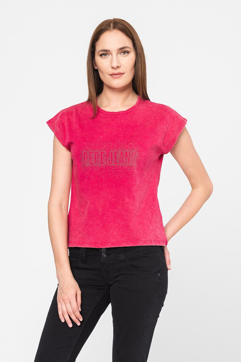 Pepe Jeans London Tricou cu nituri Bon - Pled.ro