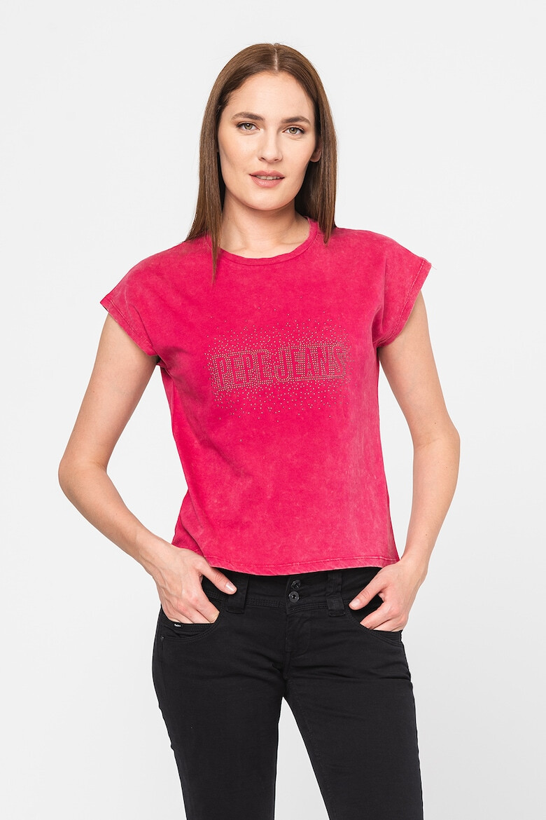 Pepe Jeans London Tricou cu nituri Bon - Pled.ro