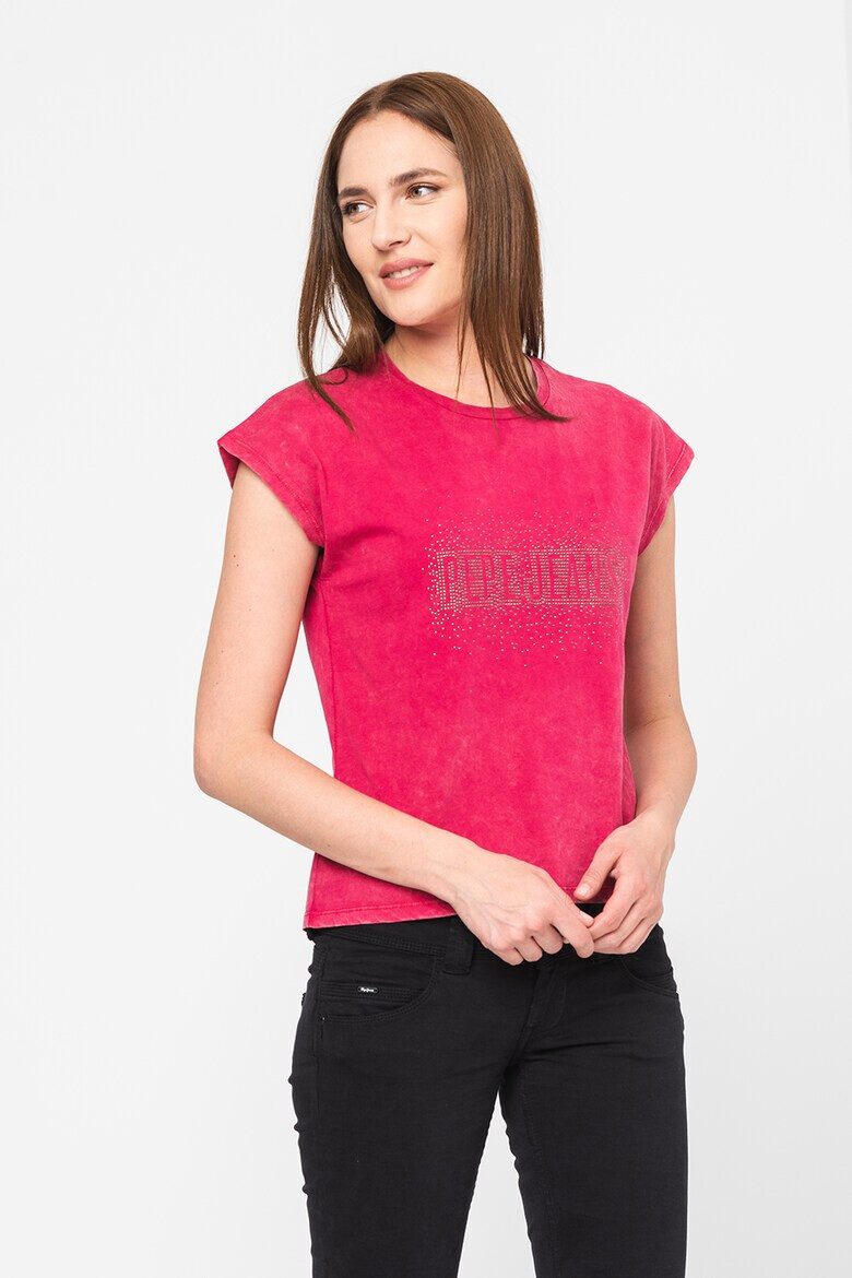 Pepe Jeans London Tricou cu nituri Bon - Pled.ro