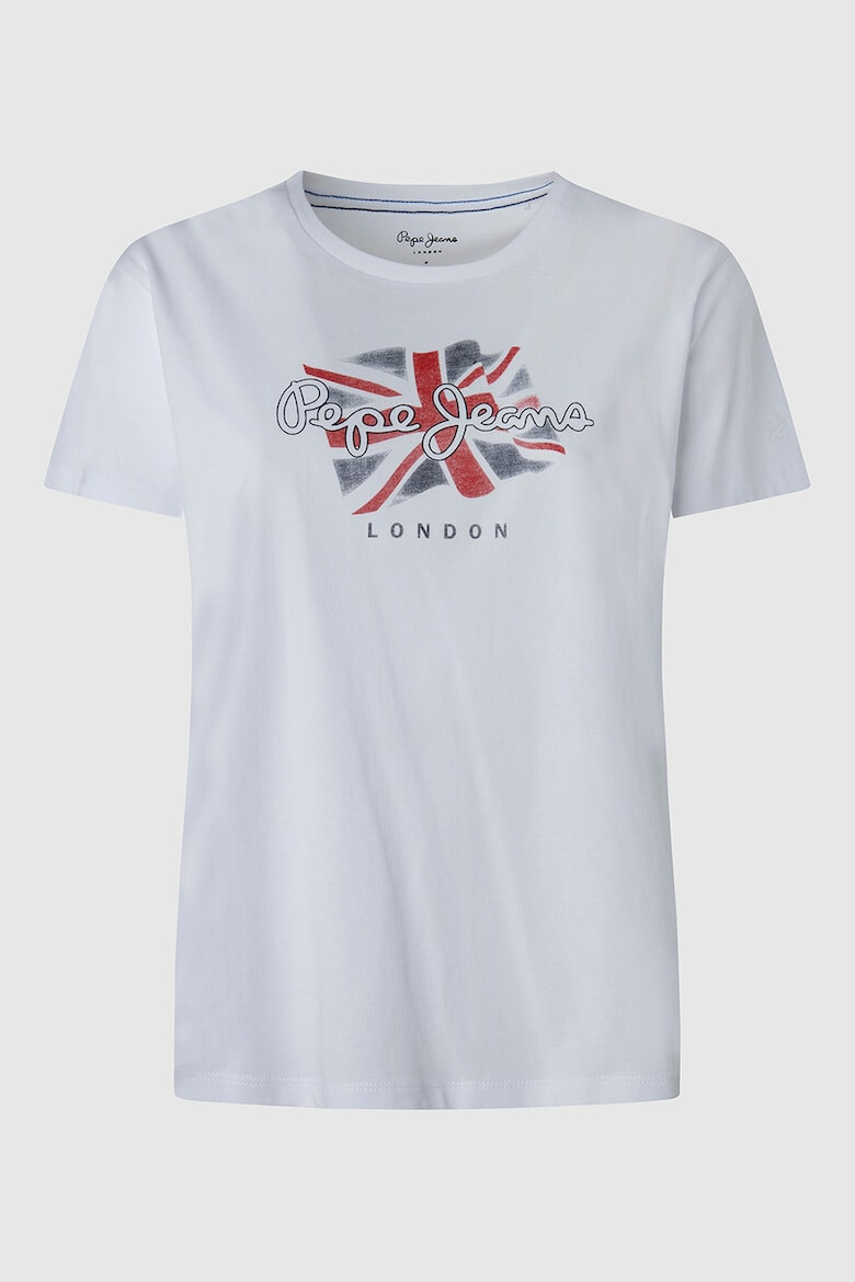 Pepe Jeans London Tricou de bumbac cu imprimeu - Pled.ro