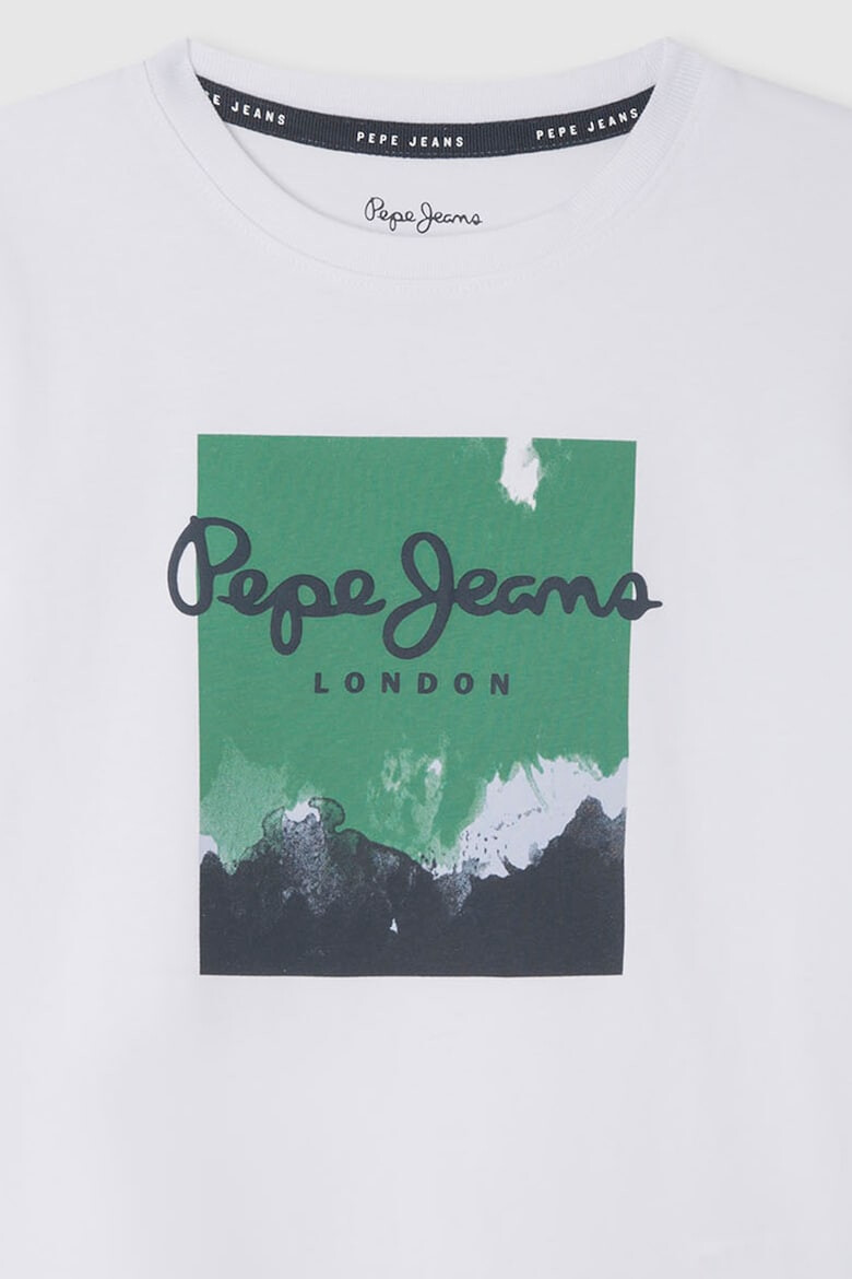 Pepe Jeans London Tricou din bumbac cu imprimeu - Pled.ro