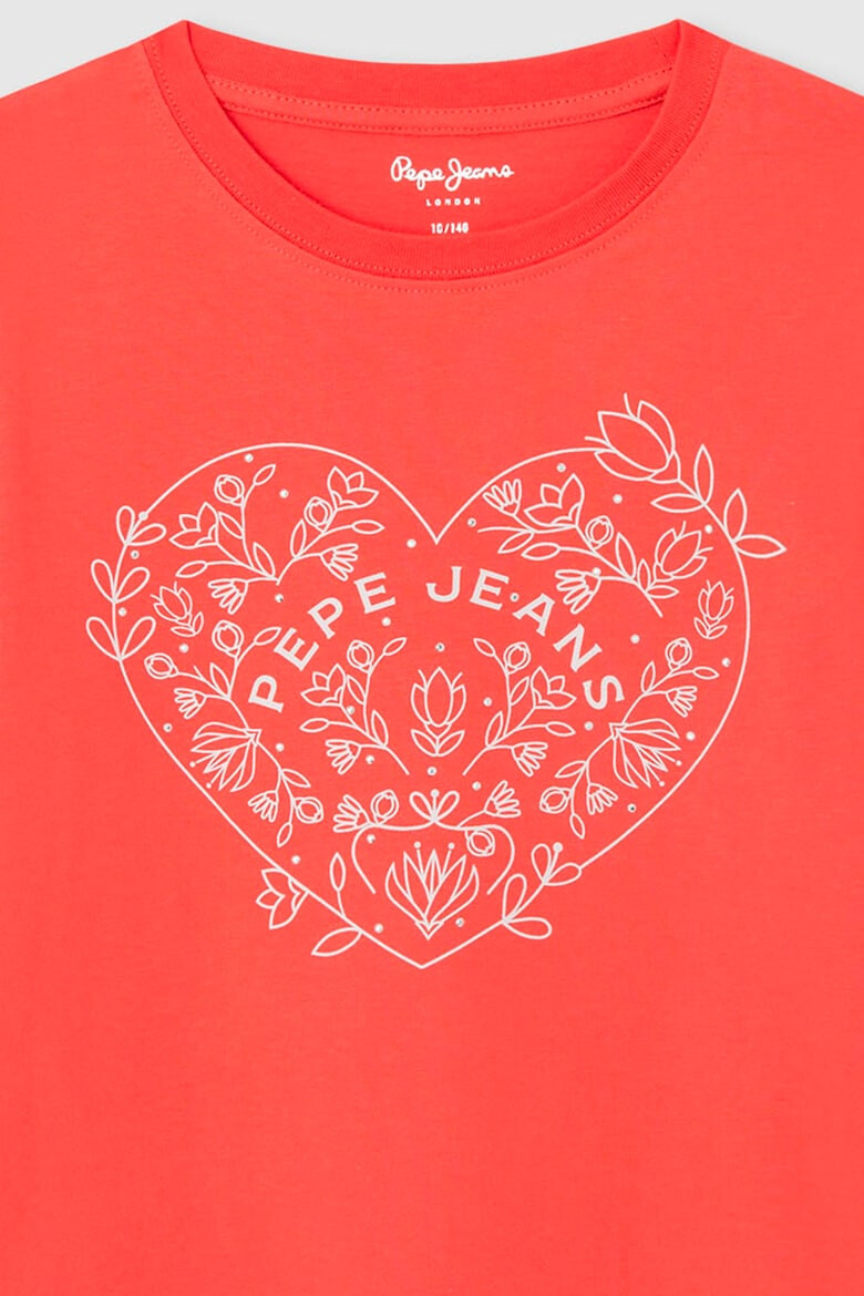 Pepe Jeans London Tricou din bumbac cu imprimeu - Pled.ro