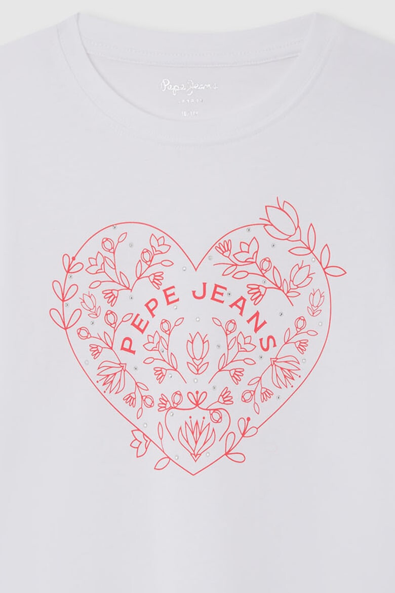 Pepe Jeans London Tricou din bumbac cu imprimeu - Pled.ro