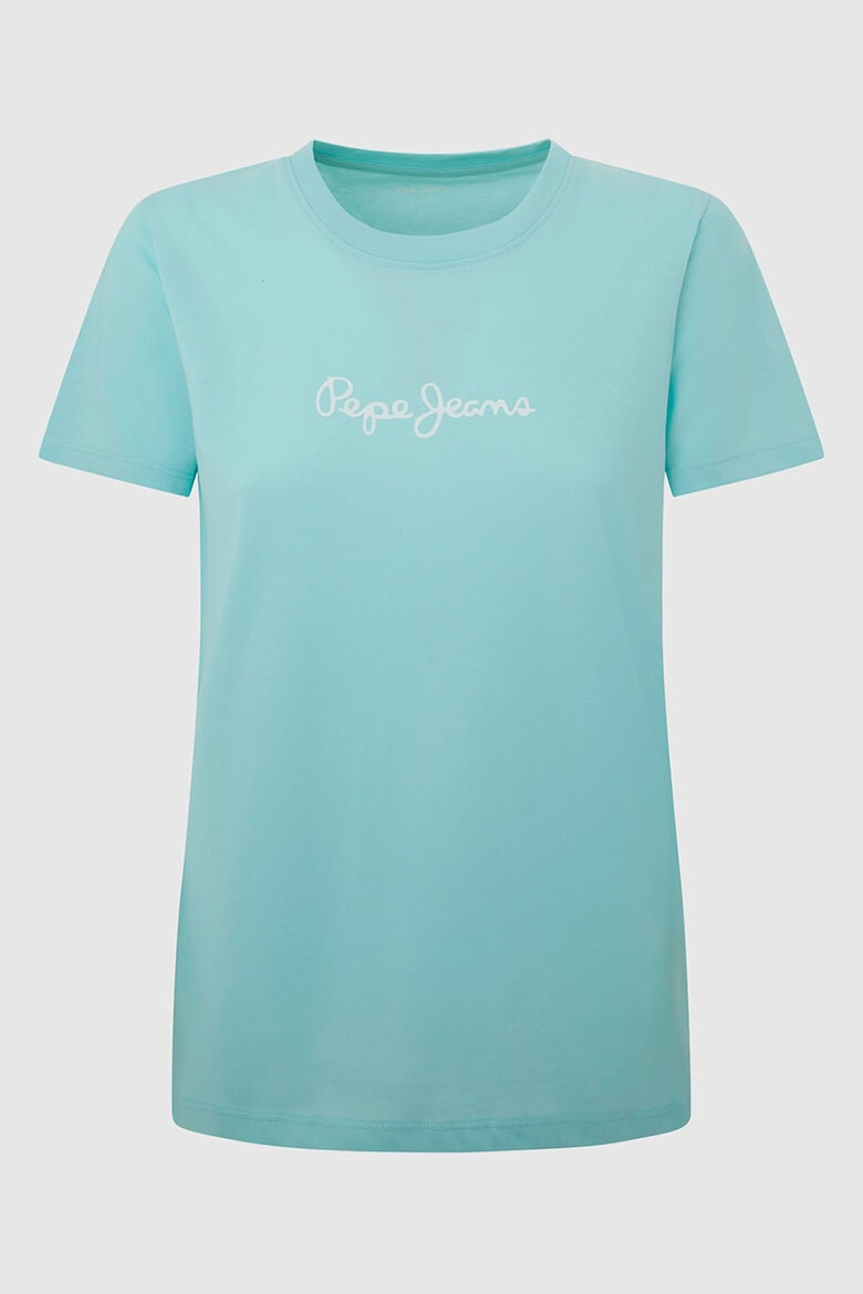 Pepe Jeans London Tricou din bumbac cu imprimeu logo - Pled.ro