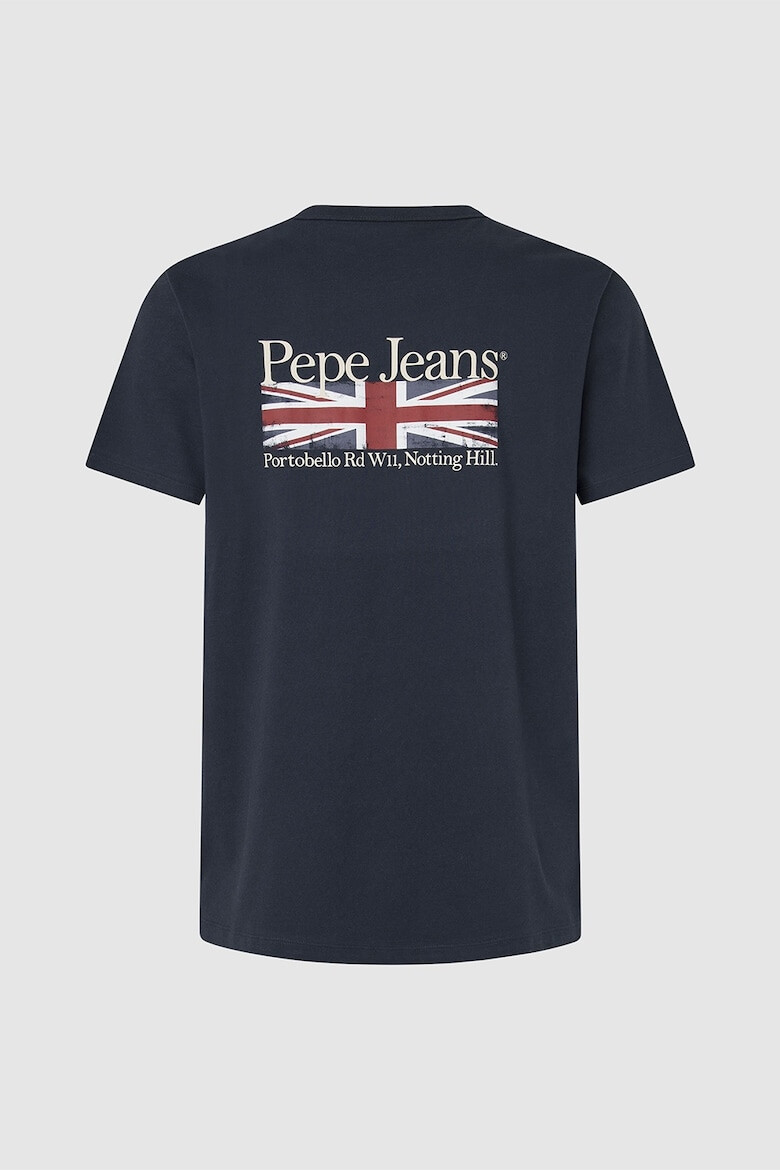 Pepe Jeans London Tricou din bumbac cu imprimeu logo - Pled.ro