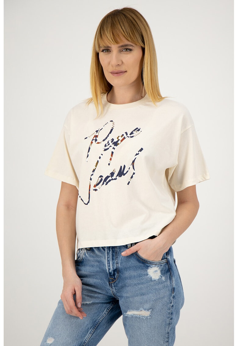 Pepe Jeans London Tricou din bumbac organic Paola - Pled.ro