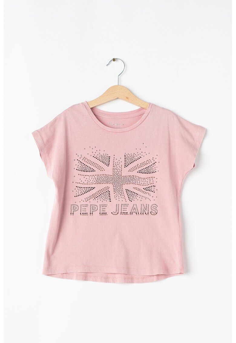 Pepe Jeans London Tricou lejer cu logo Maripaz - Pled.ro