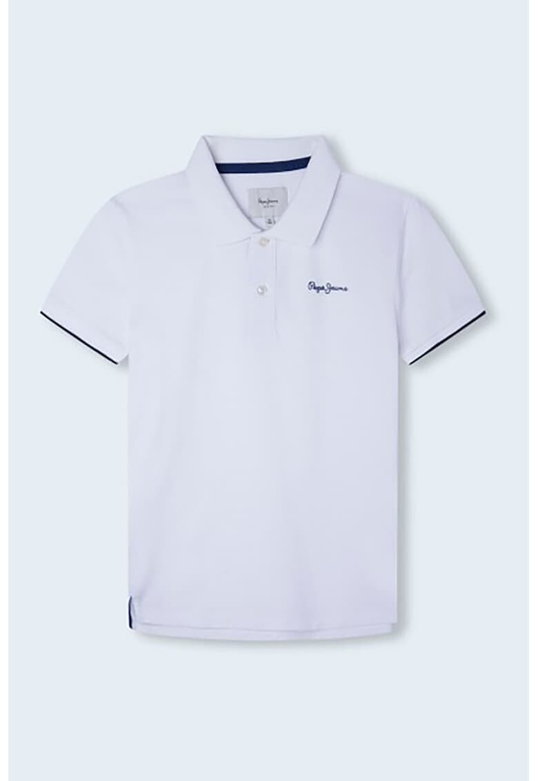 Pepe Jeans London Tricou polo de bumbac cu logo - Pled.ro