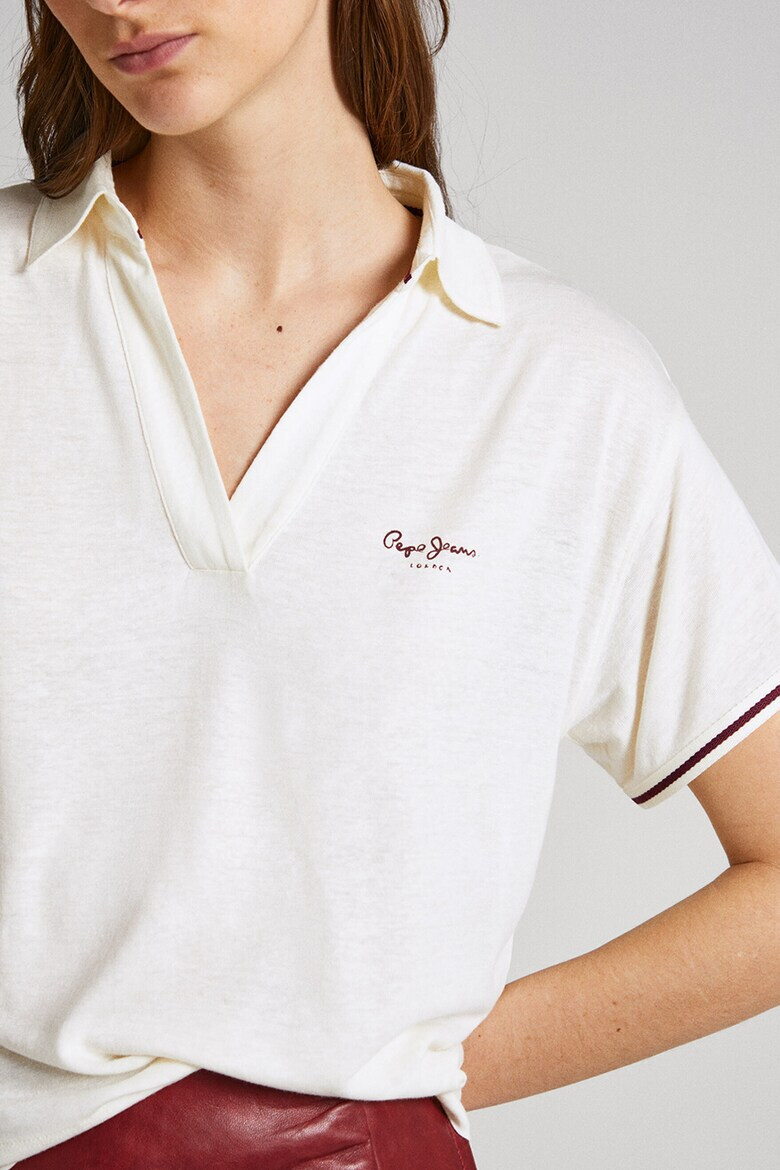 Pepe Jeans London Tricou polo lejer - Pled.ro