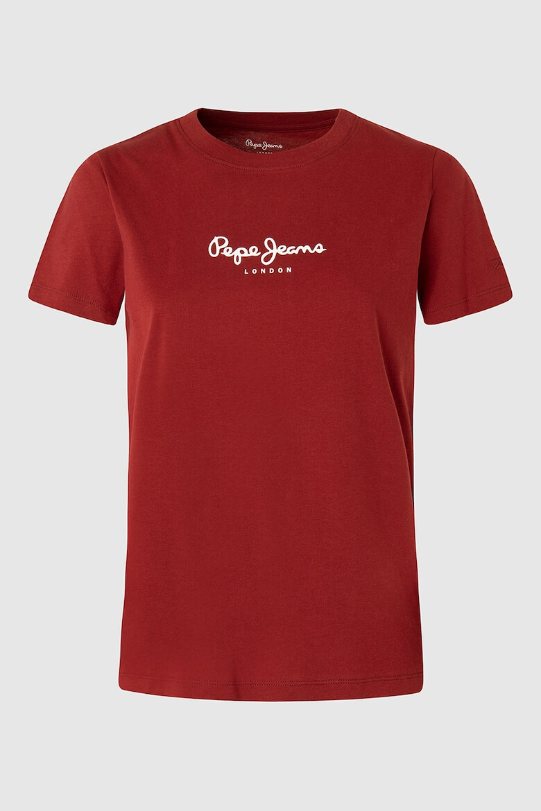 Pepe Jeans London Tricou regular fit cu logo Camila - Pled.ro