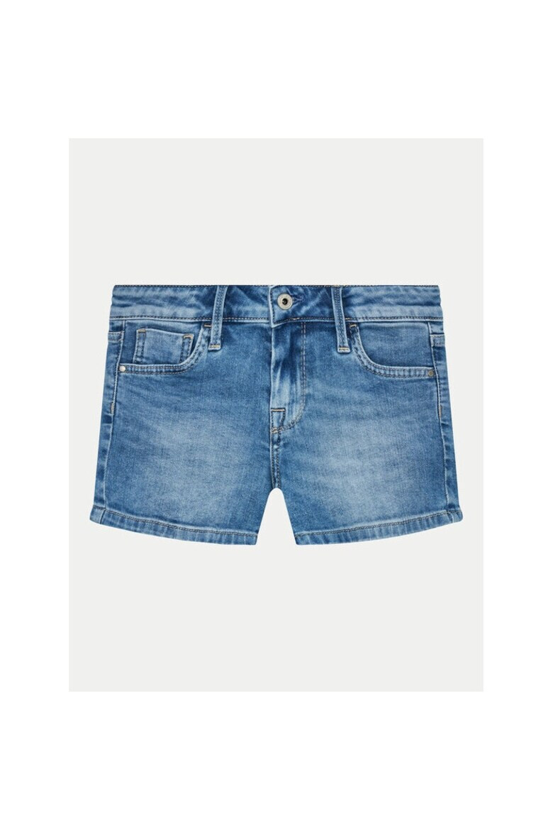 Pepe Jeans Pantaloni copii 84968 Bumbac Albastru - Pled.ro