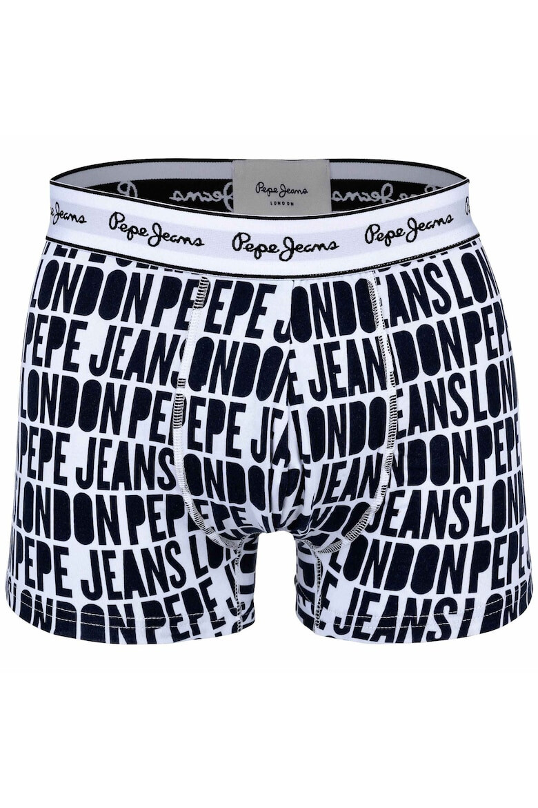 Pepe Jeans Set de boxeri cubanda logo in talie - 3 perechi - Pled.ro