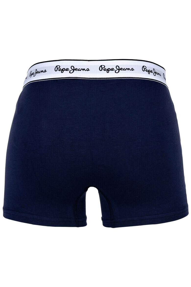 Pepe Jeans Set de boxeri cubanda logo in talie - 3 perechi - Pled.ro