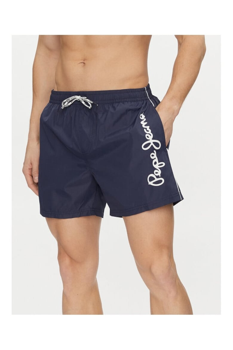 Pepe Jeans Short de baie barbati 65852 Poliester Bleumarin - Pled.ro