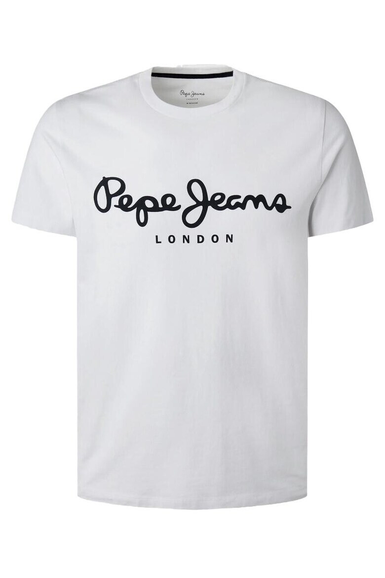 Pepe Jeans Tricou barbati Bumbac Marime XS Alb - Pled.ro