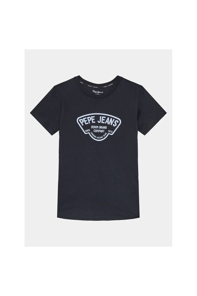 Pepe Jeans Tricou copii 384166 Bleumarin Bumbac - Pled.ro