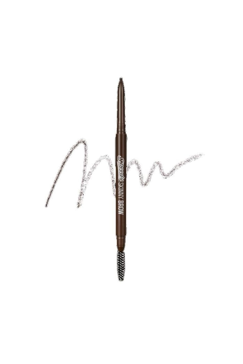 peripera Creion sprancene Speedy Skinny Brow Maro inchis 02 - Pled.ro