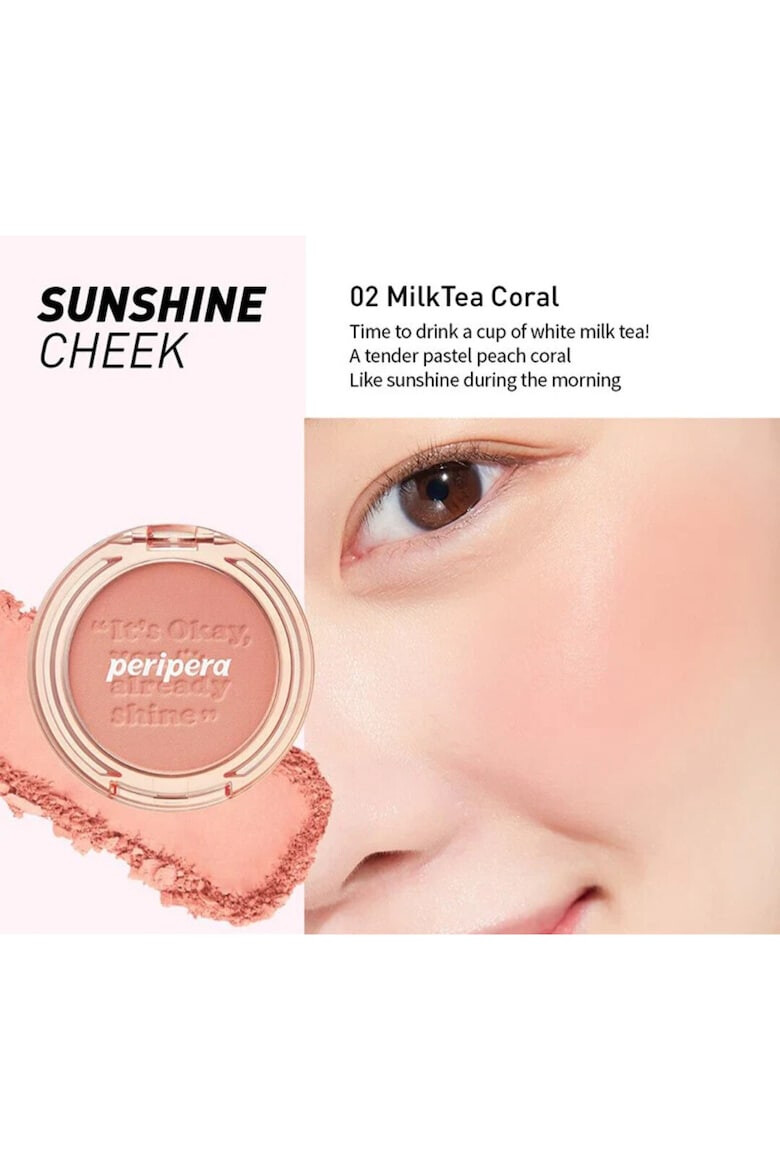 peripera Fard de obraz Pure Blushed Sunshine Cheek Blush - Pled.ro