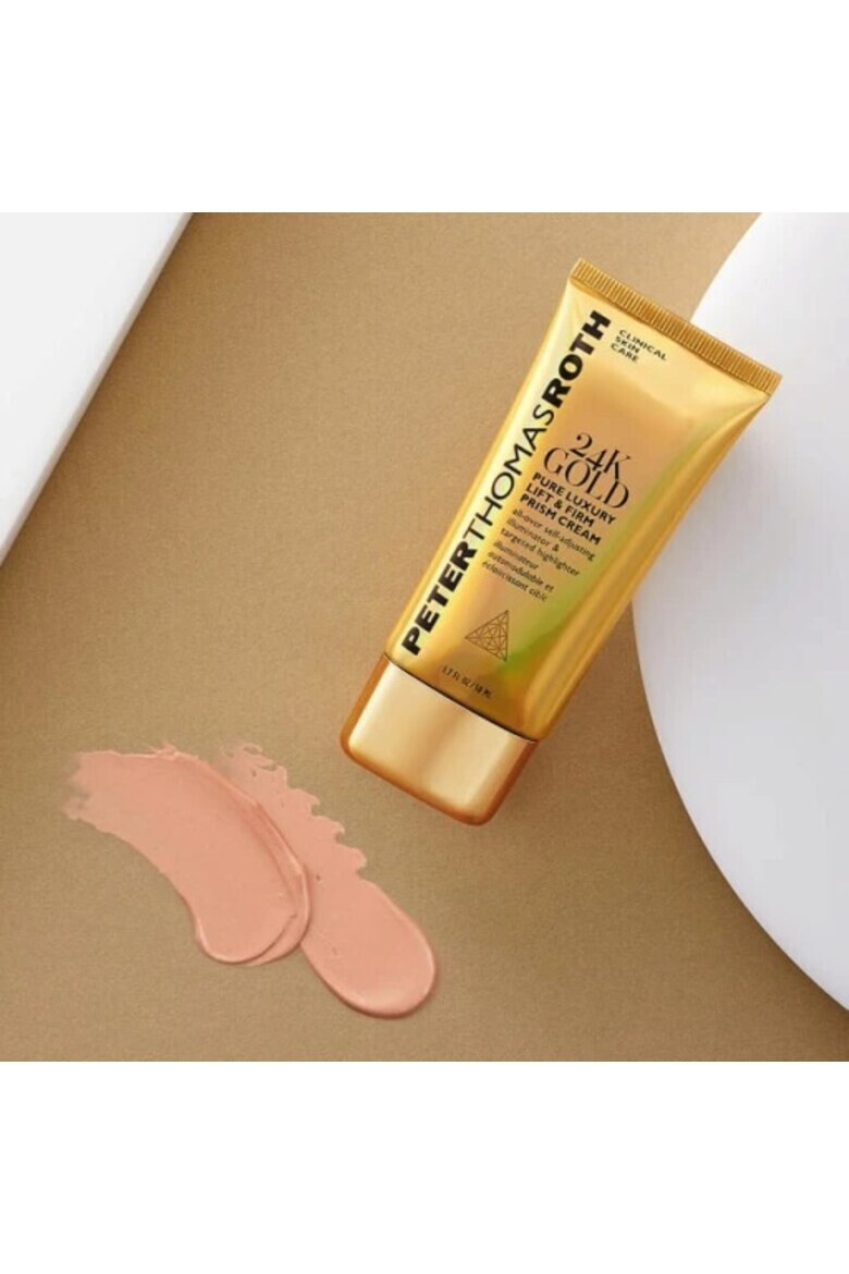 Peter Thomas Roth Crema pentru fata 24K Gold Pure Luxury Lift & Firm Prism Cream 50 ml - Pled.ro