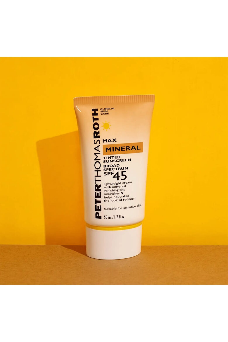 Peter Thomas Roth Crema solara colorata minerala Max Mineral Tinted Sunscreen Broad Spectrum Spf45 50 Ml - Pled.ro