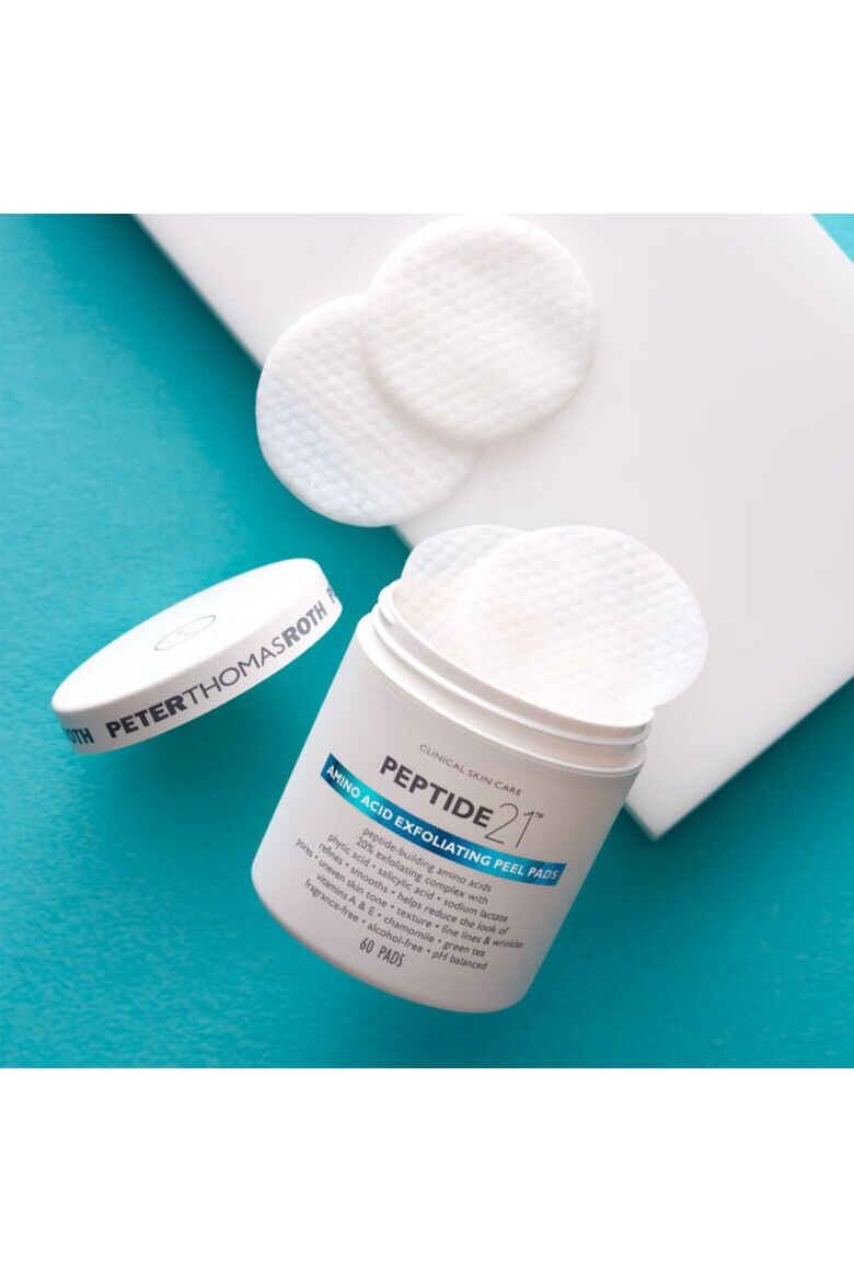 Peter Thomas Roth Patchuri pentru ochi Peptide 21™ Amino Acid Exfoliating Peel Pads 60 buc - Pled.ro