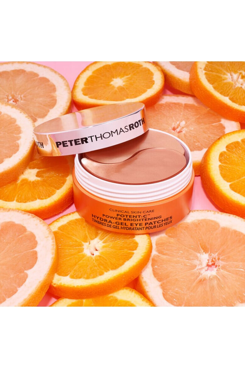 Peter Thomas Roth Patchuri pentru ochi Potent C™ - Power Brightening Hydra-Gel Eye Patches 60 buc - Pled.ro