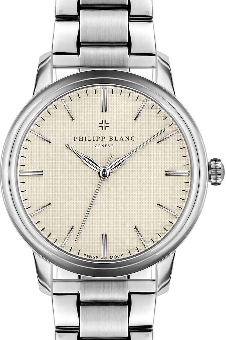 Philipp Blanc Ceas quartz cu bratara din otel inoxidabil - Pled.ro