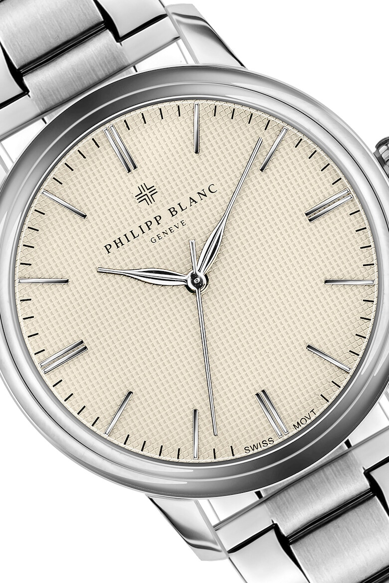 Philipp Blanc Ceas quartz cu bratara din otel inoxidabil - Pled.ro