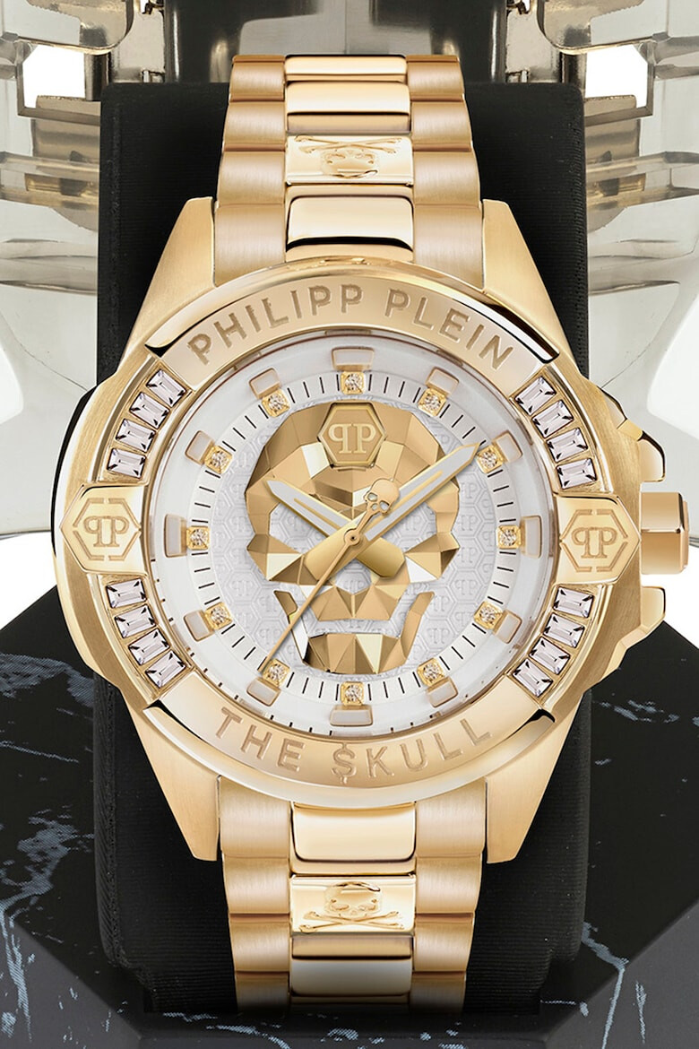 Philipp Plein Ceas analog unisex din otel inoxidabil - Pled.ro