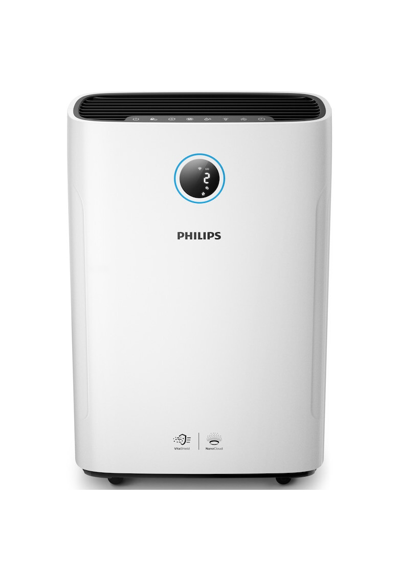 Philips Combi 2-in-1 purificator si umidificator AC2729/50 Series 2000i 4 trepte de viteza HEPA Alb - Pled.ro