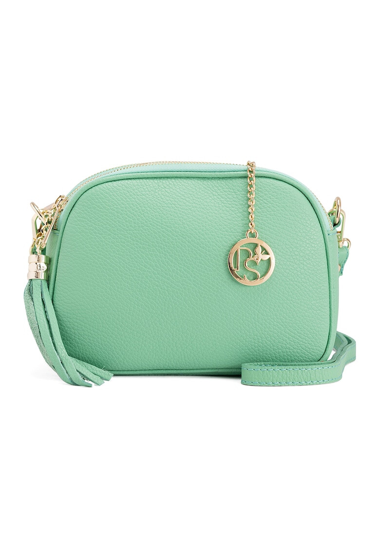 Pia Sassi Geanta crossbody din piele cu canafi Pebbled - Pled.ro