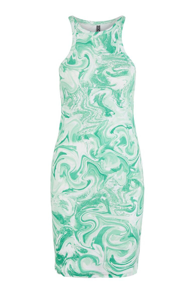 Pieces Rochie bodycon cu imprimeu abstract Serafina - Pled.ro