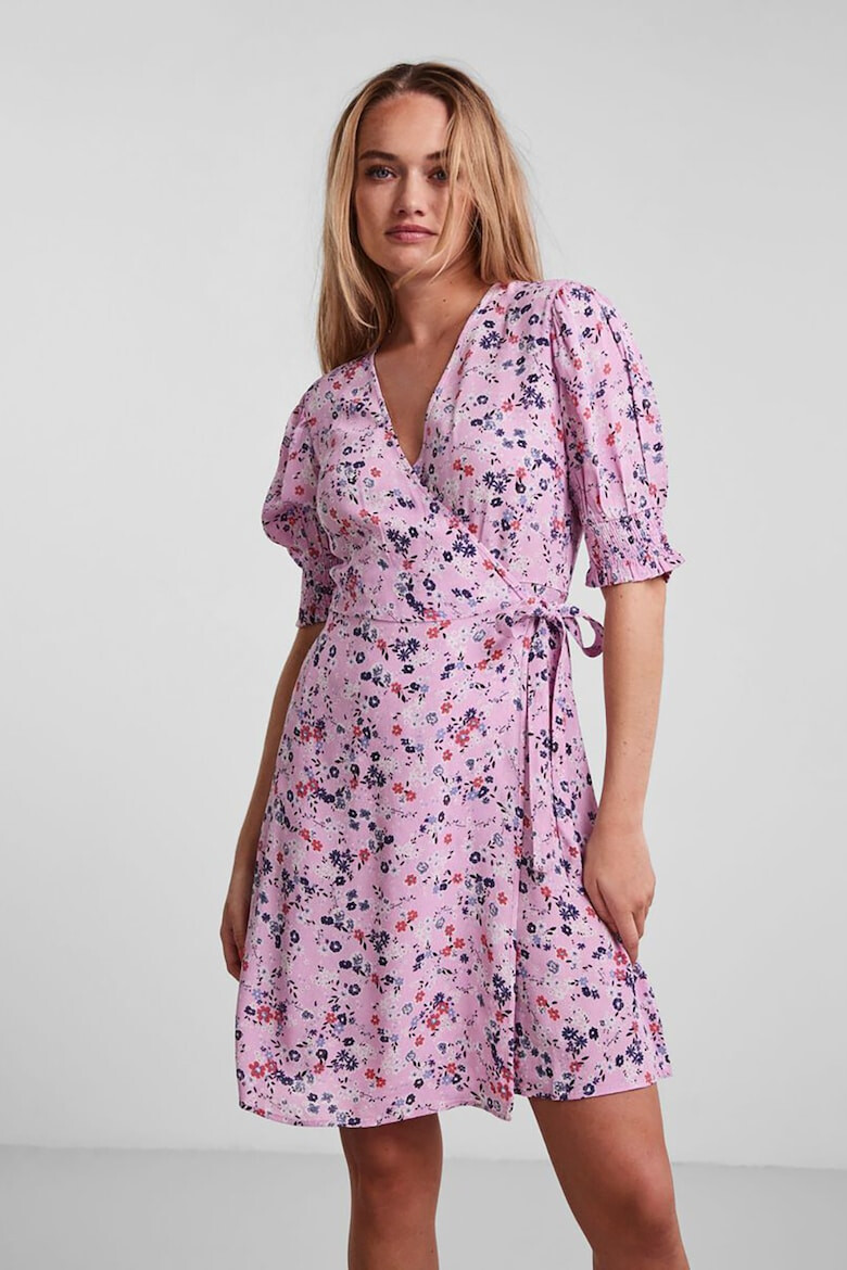 Pieces Rochie petrecuta cu imprimeu floral Gertrude - Pled.ro