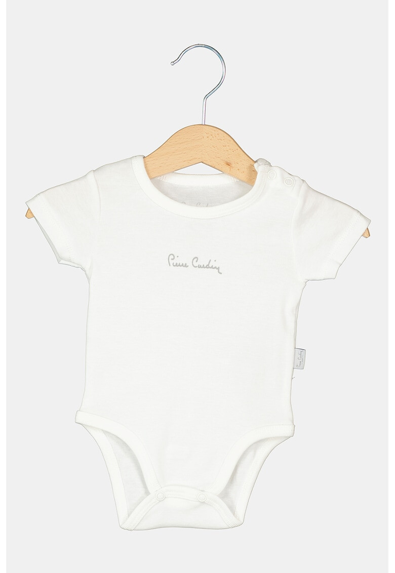 Pierre Cardin Baby Body din bumbac cu broderie logo - Pled.ro