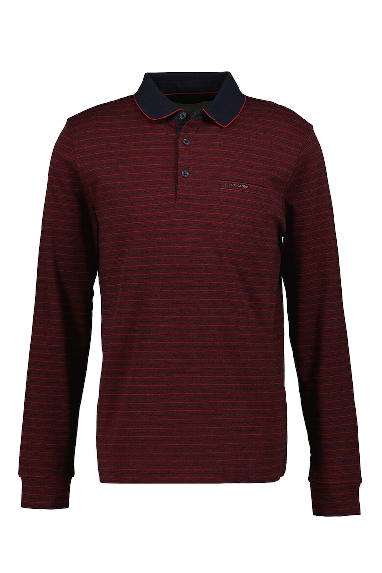 Pierre Cardin Bluza polo cu model in dungi - Pled.ro