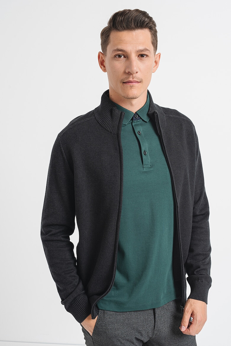 Pierre Cardin Cardigan cu fermoar si buzunare laterale - Pled.ro