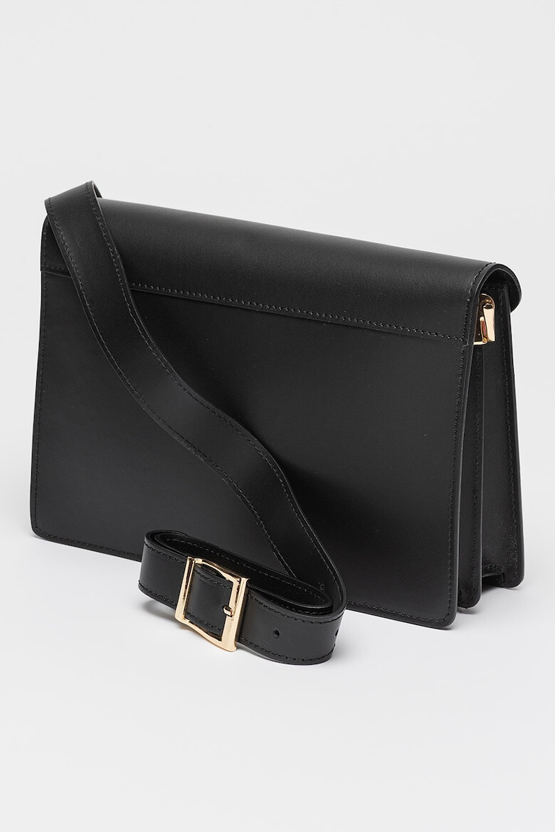 Pierre Cardin Geanta crossbody de piele cu clapa - Pled.ro