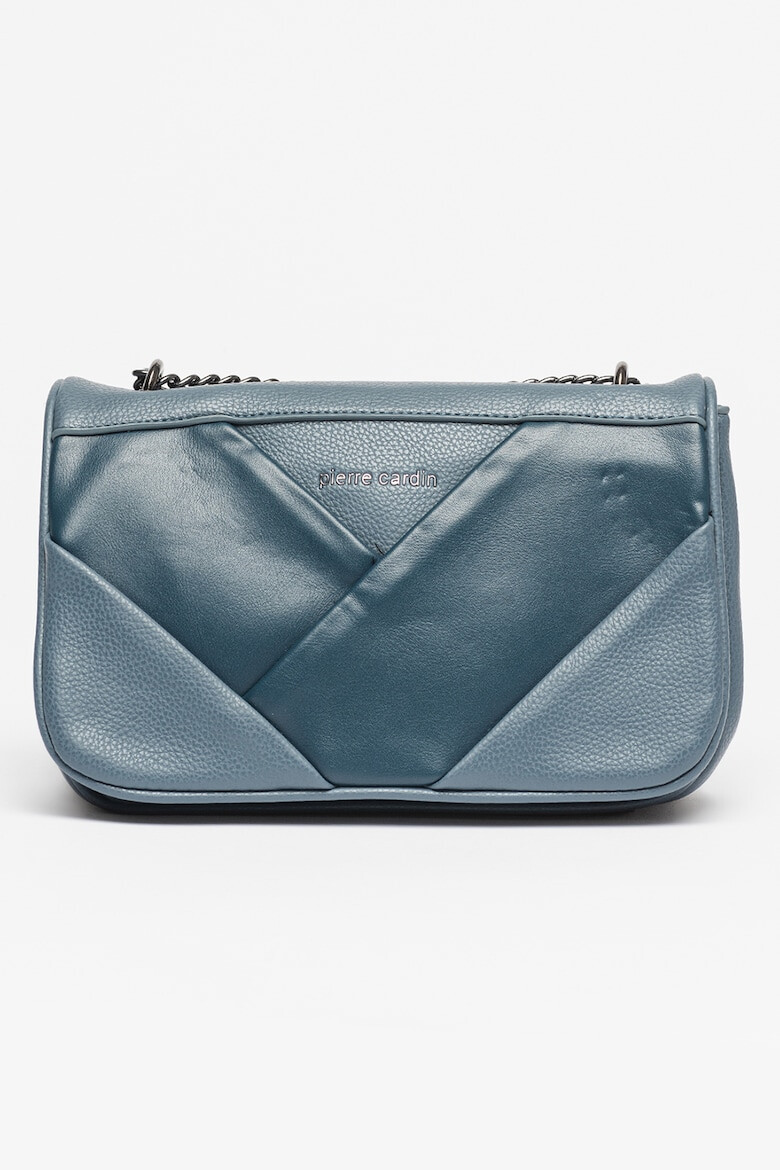 Pierre Cardin Geanta crossbody de piele ecologica cu clapa si protectie la nivelul umerilor - Pled.ro