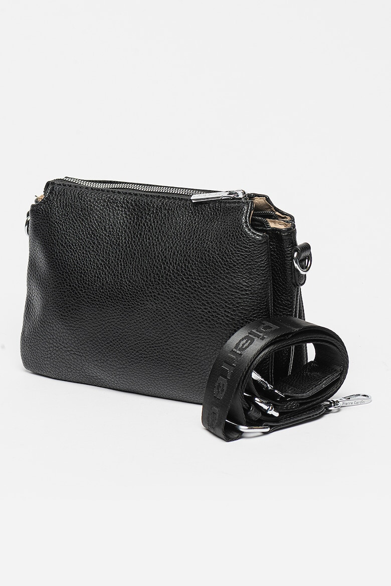 Pierre Cardin Geanta crossbody din piele ecologica cu trei compartimente - Pled.ro