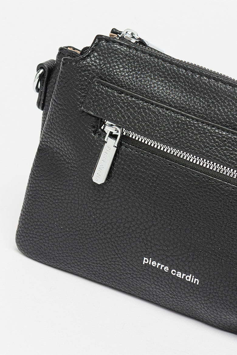 Pierre Cardin Geanta crossbody din piele ecologica cu trei compartimente - Pled.ro