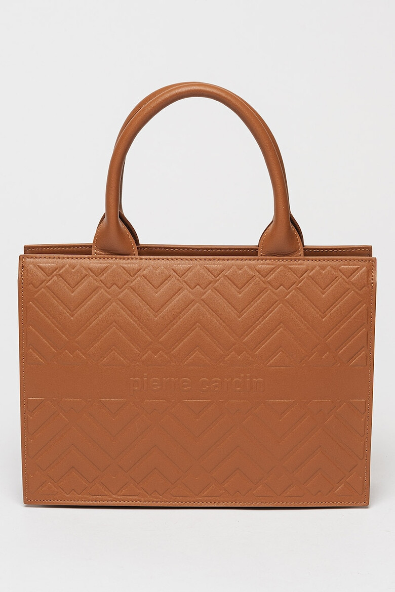 Pierre Cardin Geanta tote cu model geometric in relief - Pled.ro