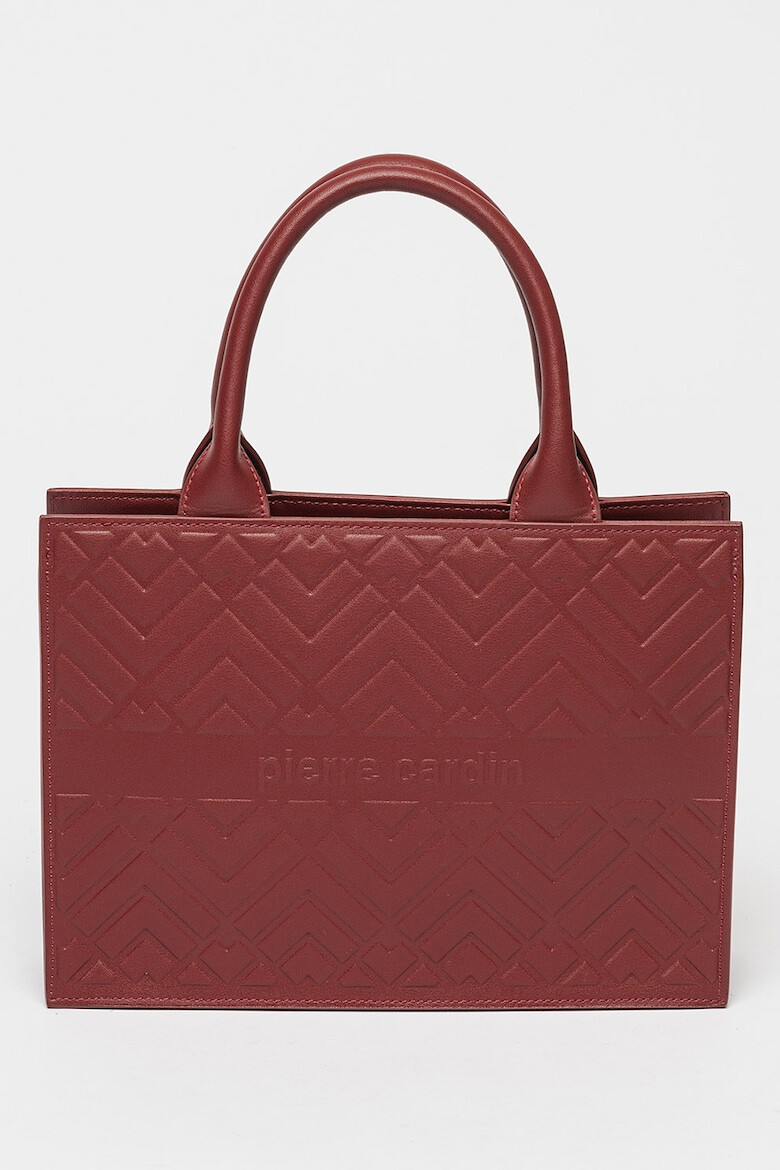 Pierre Cardin Geanta tote cu model geometric in relief - Pled.ro