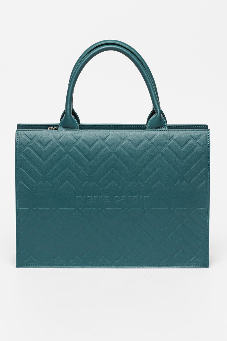 Pierre Cardin Geanta tote din piele cu logo in relief - Pled.ro